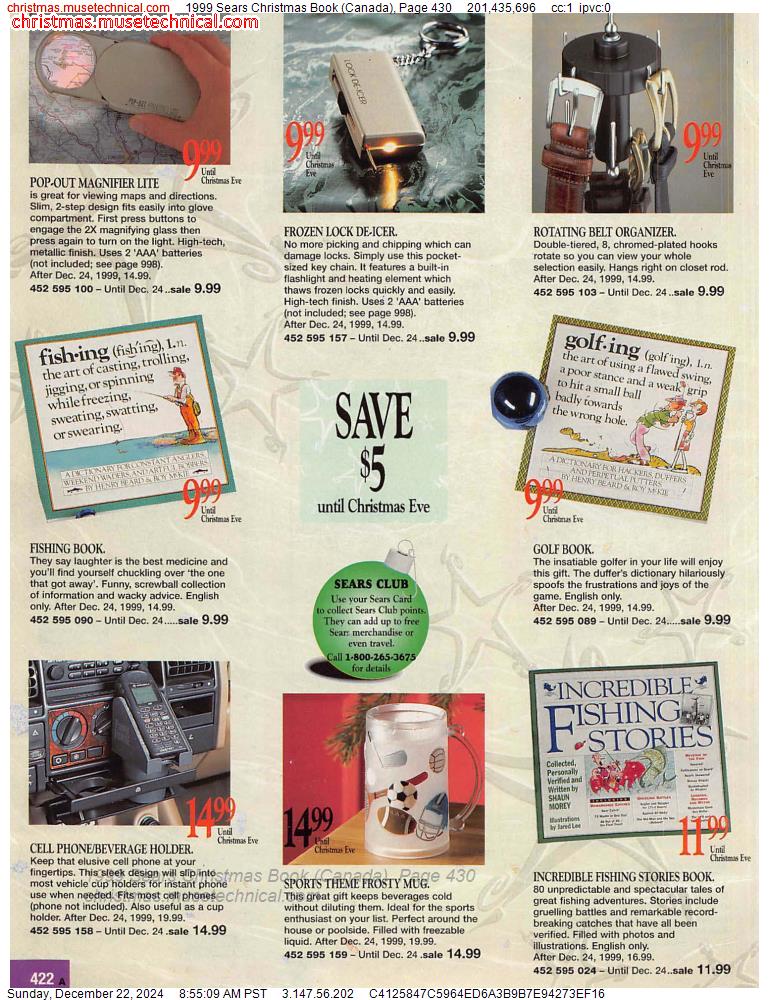 1999 Sears Christmas Book (Canada), Page 430