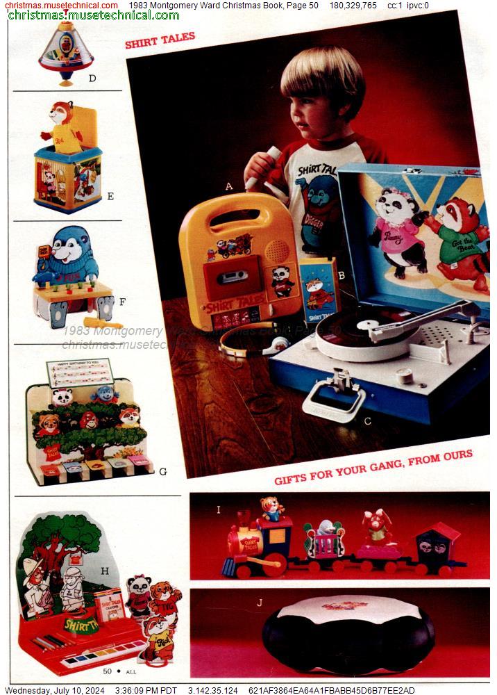 1983 Montgomery Ward Christmas Book, Page 50