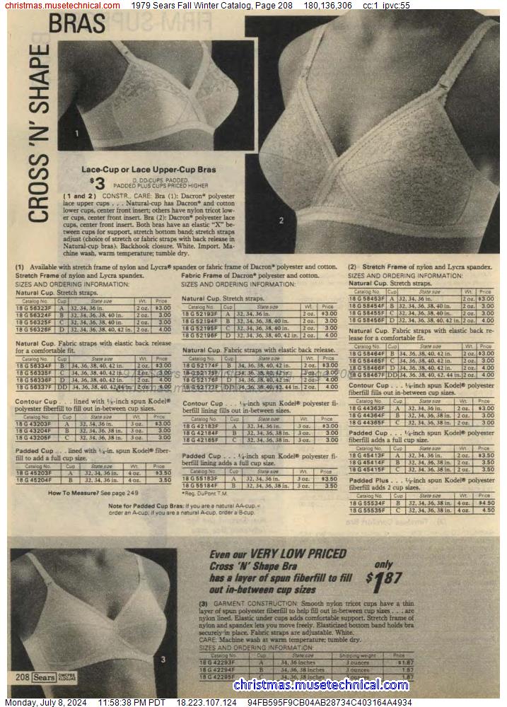 1979 Sears Fall Winter Catalog, Page 208