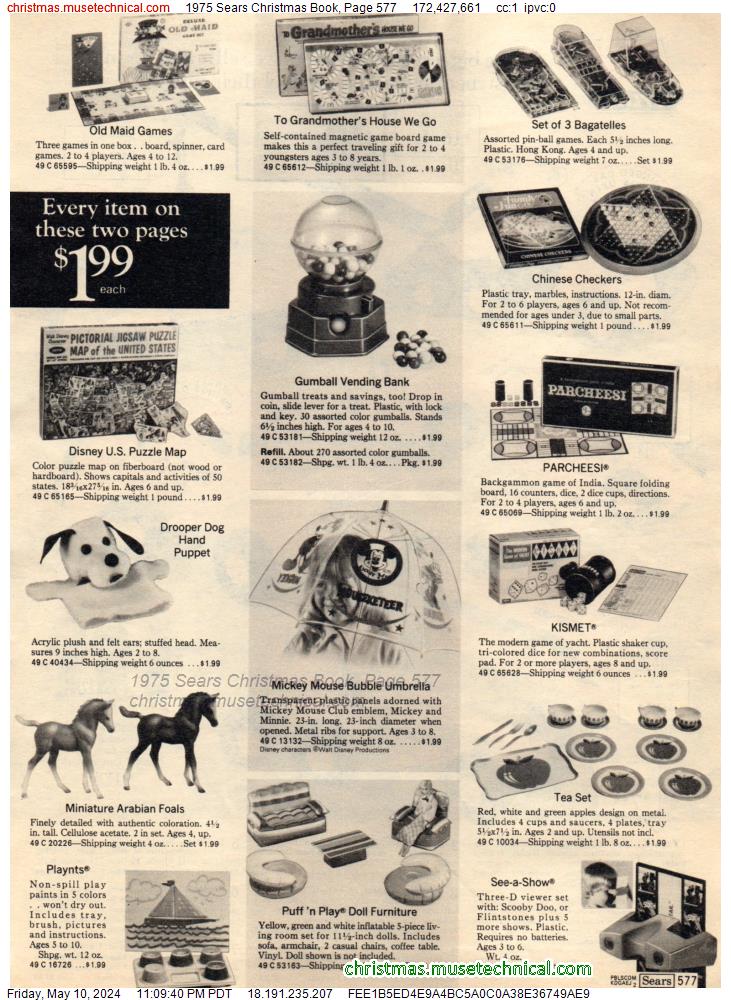 1975 Sears Christmas Book, Page 577
