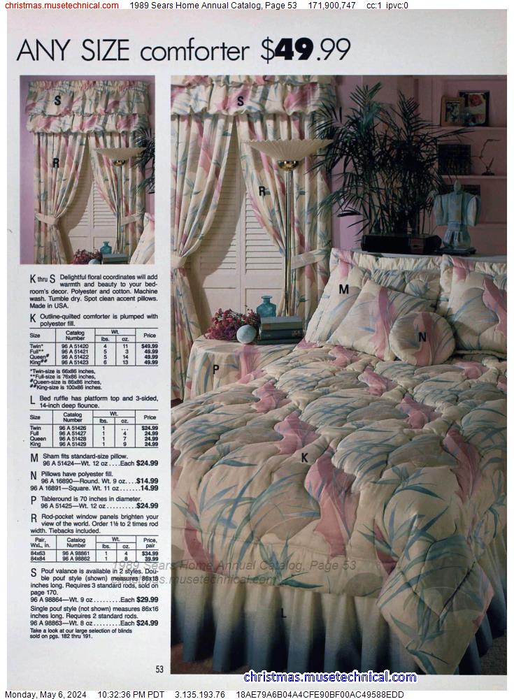 1989 Sears Home Annual Catalog, Page 53