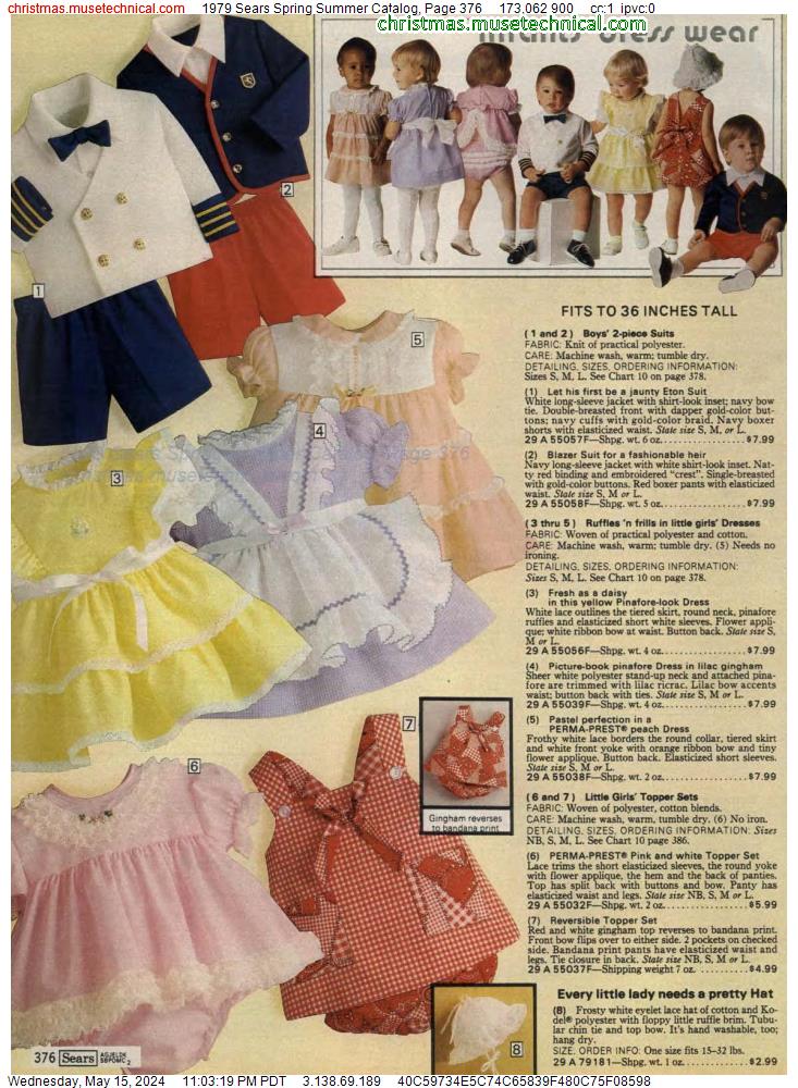 1979 Sears Spring Summer Catalog, Page 376