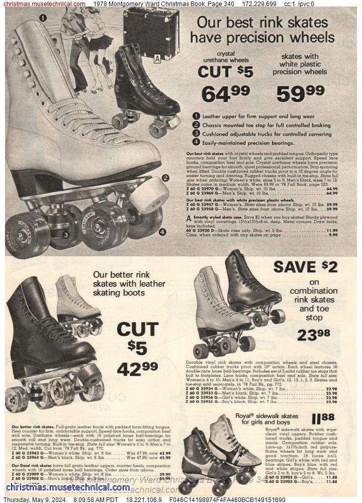 1978 Montgomery Ward Christmas Book, Page 340