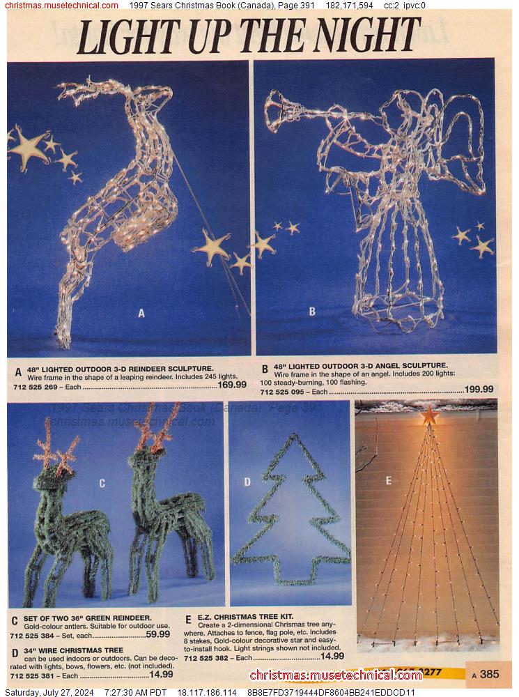 1997 Sears Christmas Book (Canada), Page 391
