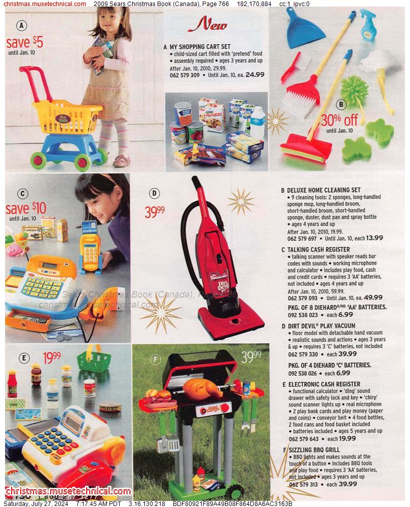 2009 Sears Christmas Book (Canada), Page 766