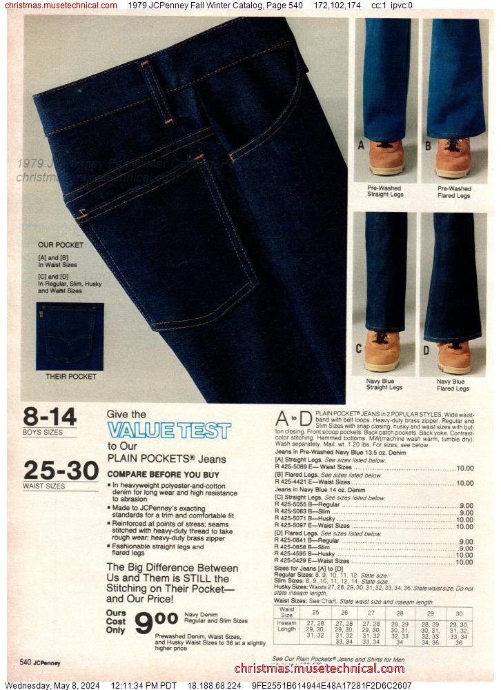 1979 JCPenney Fall Winter Catalog, Page 540