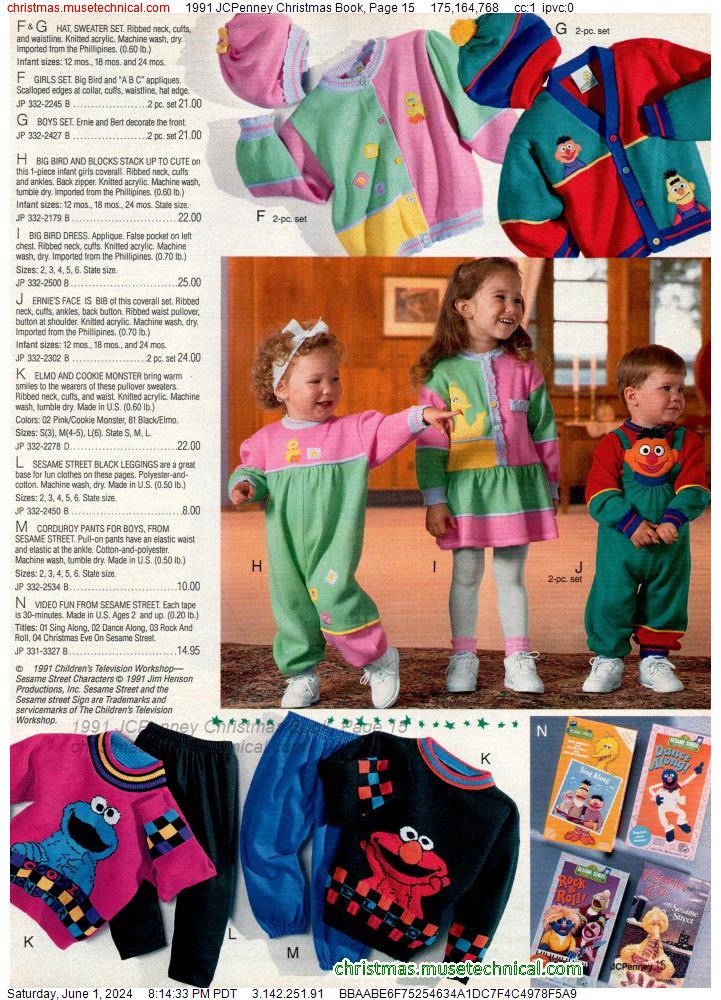 1991 JCPenney Christmas Book, Page 15