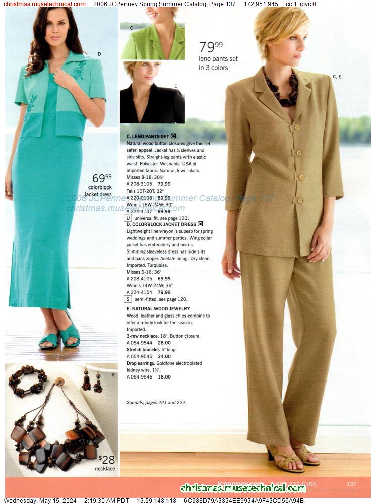 2006 JCPenney Spring Summer Catalog, Page 137
