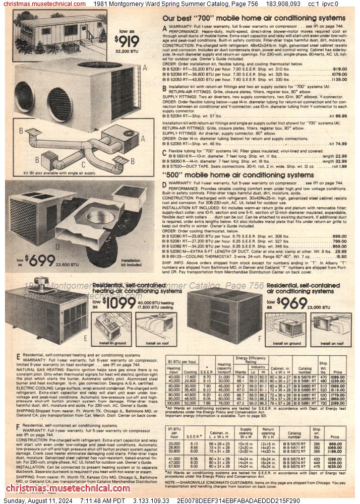 1981 Montgomery Ward Spring Summer Catalog, Page 756