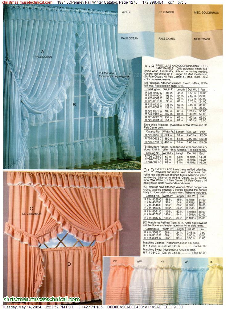 1984 JCPenney Fall Winter Catalog, Page 1270
