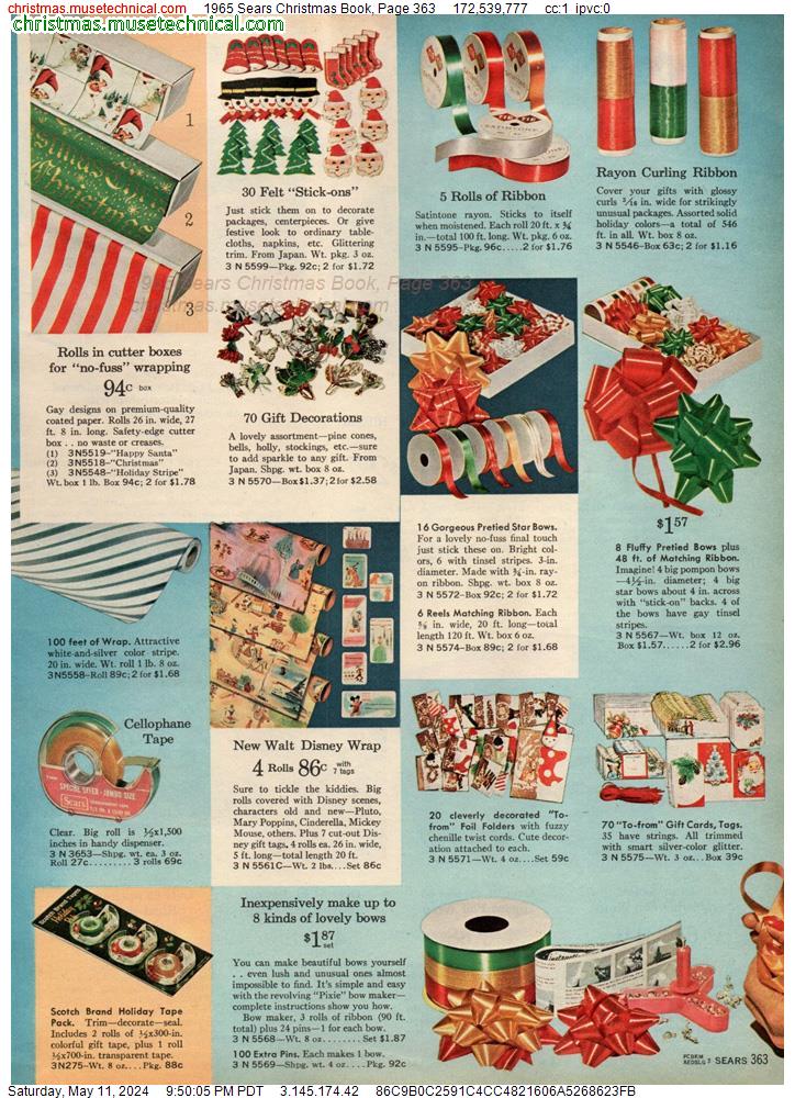 1965 Sears Christmas Book, Page 363