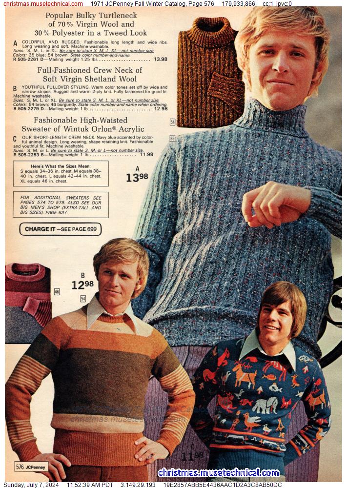 1971 JCPenney Fall Winter Catalog, Page 576