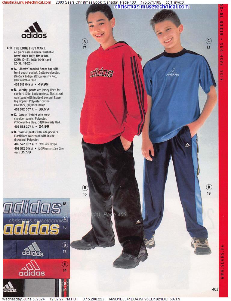 2003 Sears Christmas Book (Canada), Page 403