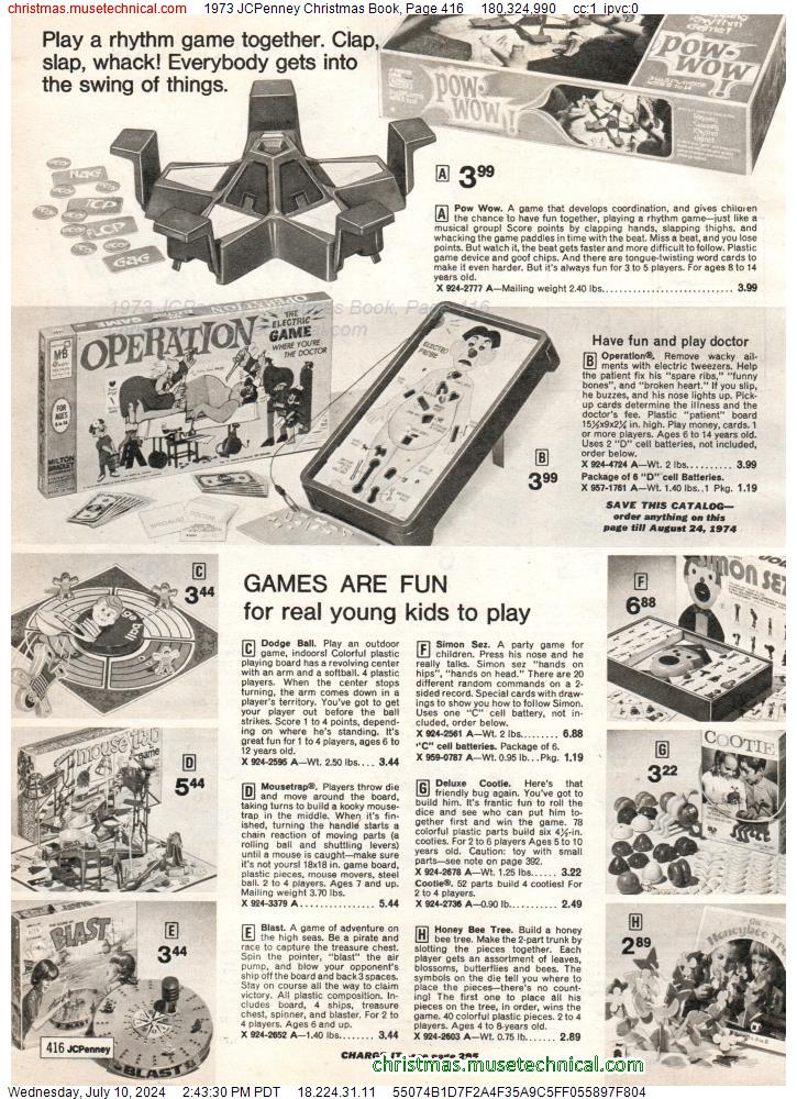 1973 JCPenney Christmas Book, Page 416