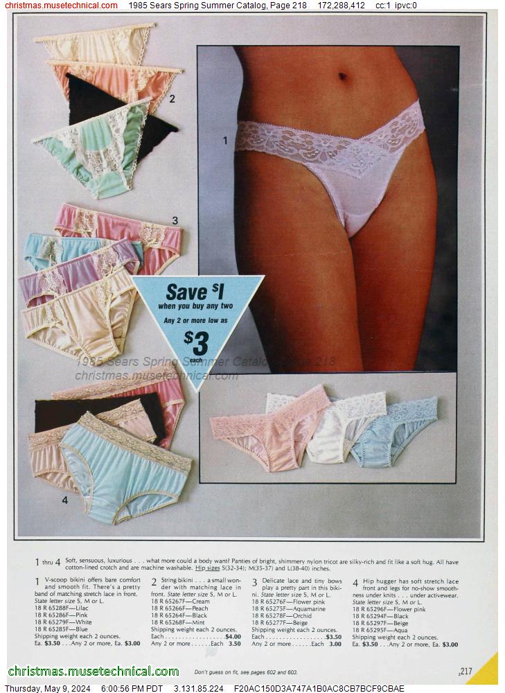 1985 Sears Spring Summer Catalog, Page 218