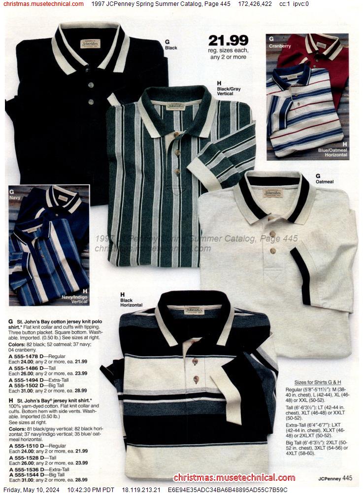 1997 JCPenney Spring Summer Catalog, Page 445