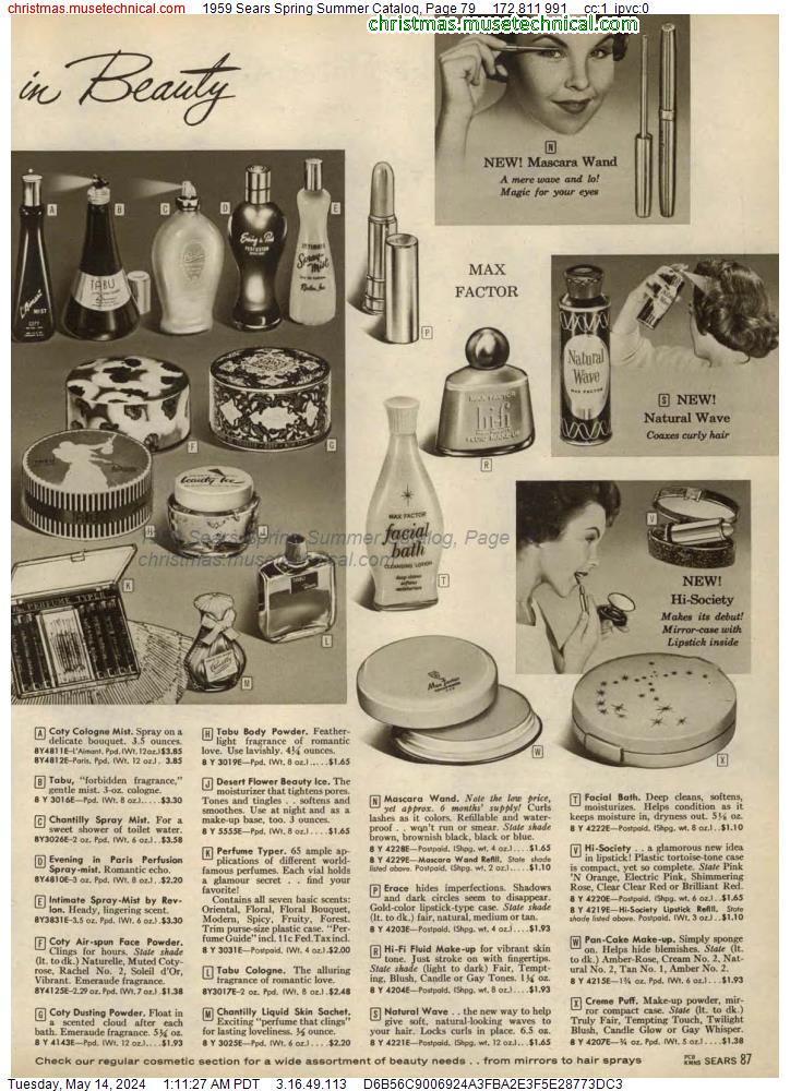 1959 Sears Spring Summer Catalog, Page 79