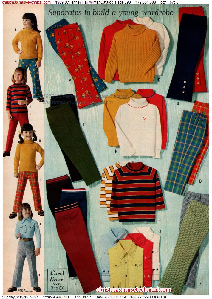 1969 JCPenney Fall Winter Catalog, Page 398