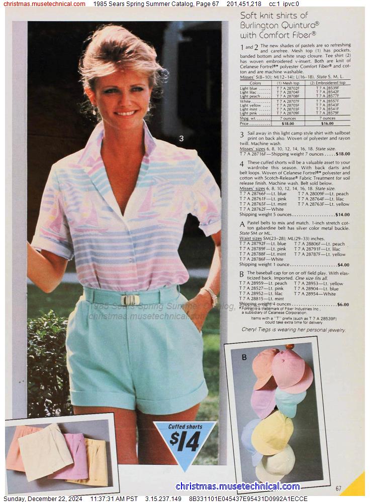 1985 Sears Spring Summer Catalog, Page 67