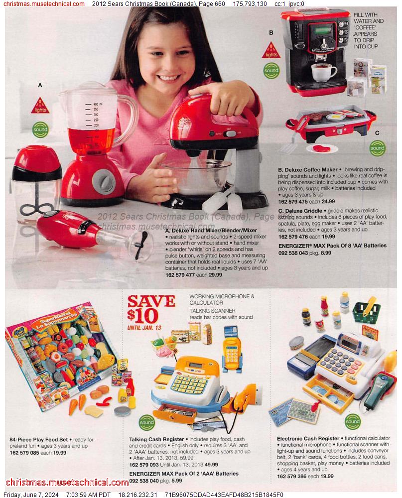 2012 Sears Christmas Book (Canada), Page 660