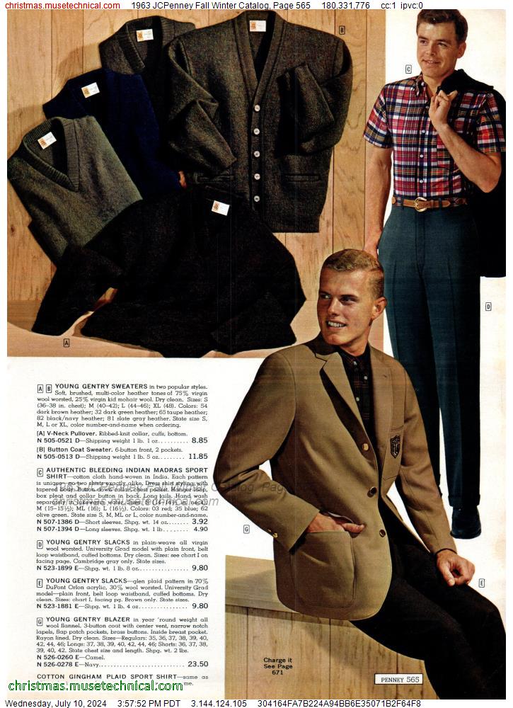 1963 JCPenney Fall Winter Catalog, Page 565