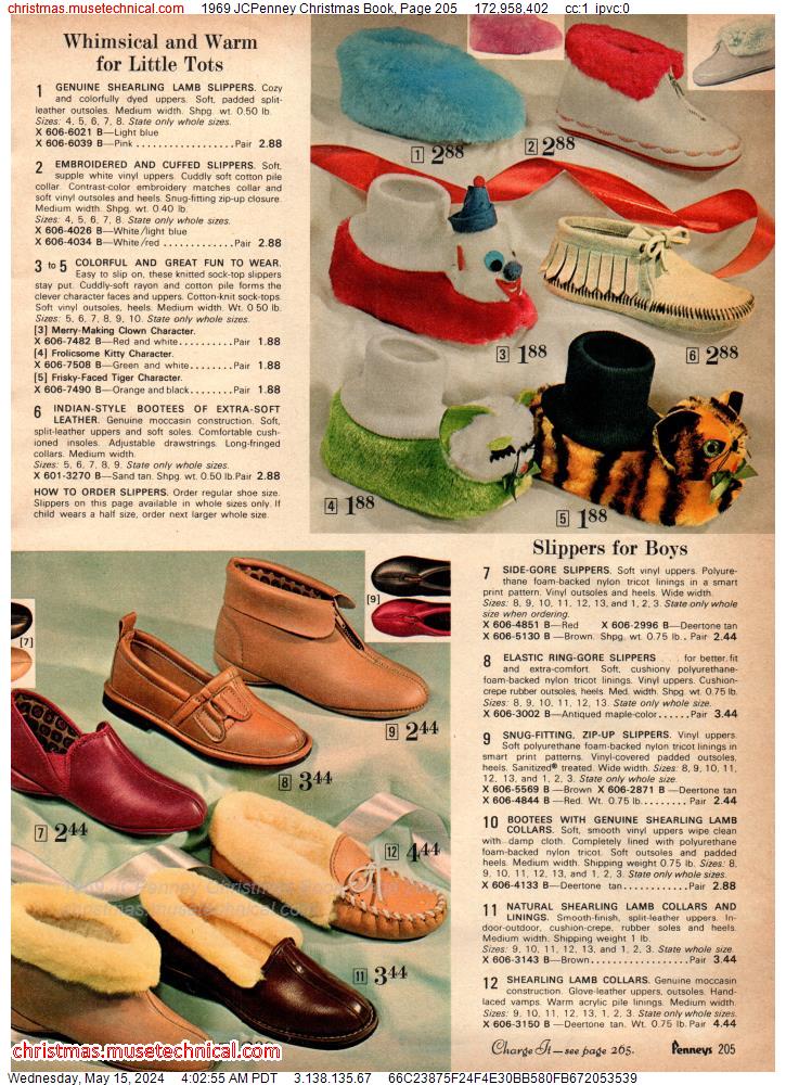 1969 JCPenney Christmas Book, Page 205
