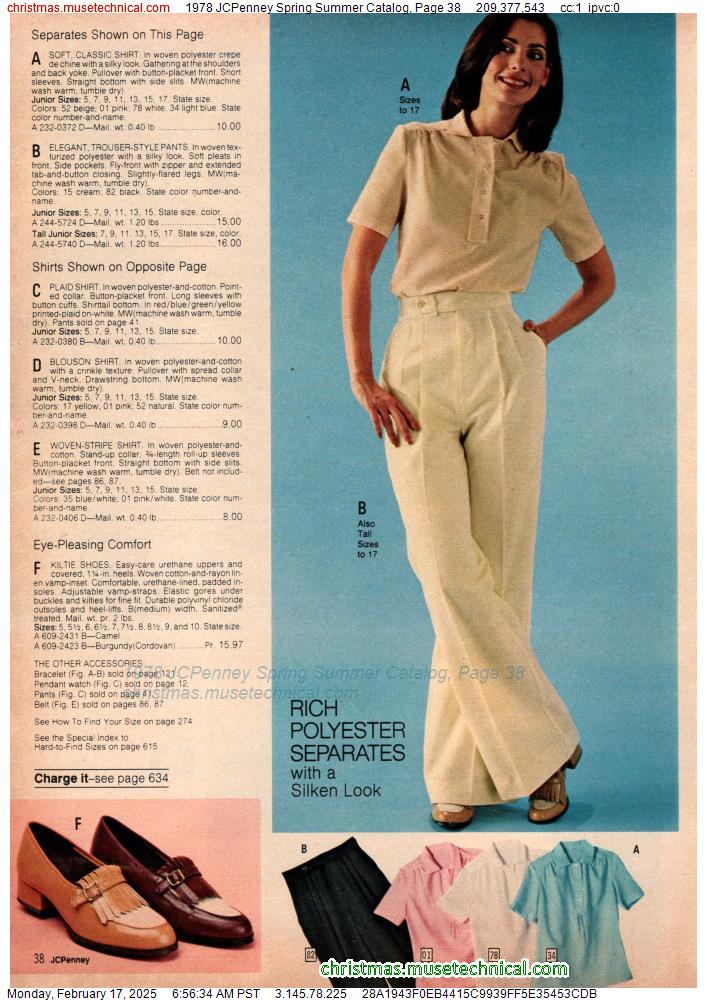 1978 JCPenney Spring Summer Catalog, Page 38