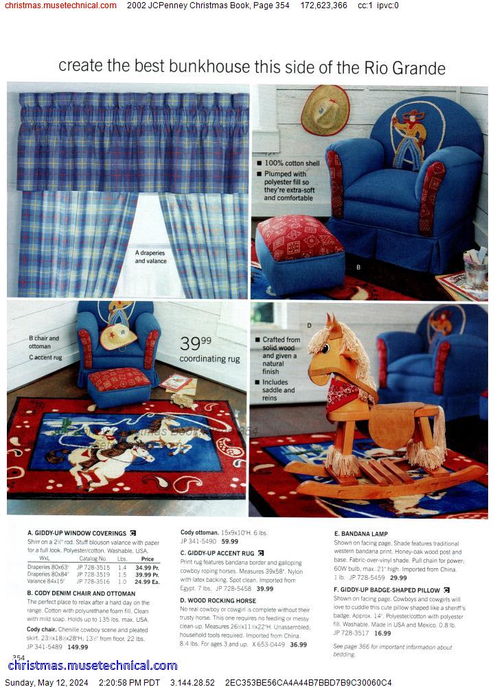 2002 JCPenney Christmas Book, Page 354