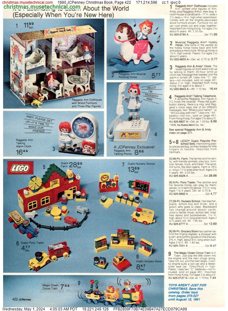 1980 JCPenney Christmas Book, Page 422