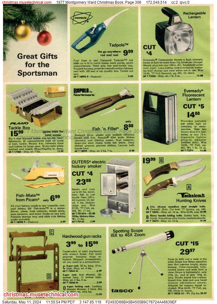 1977 Montgomery Ward Christmas Book, Page 306