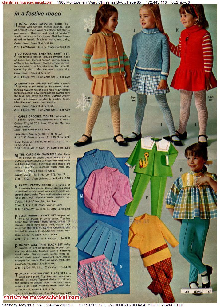 1968 Montgomery Ward Christmas Book, Page 85