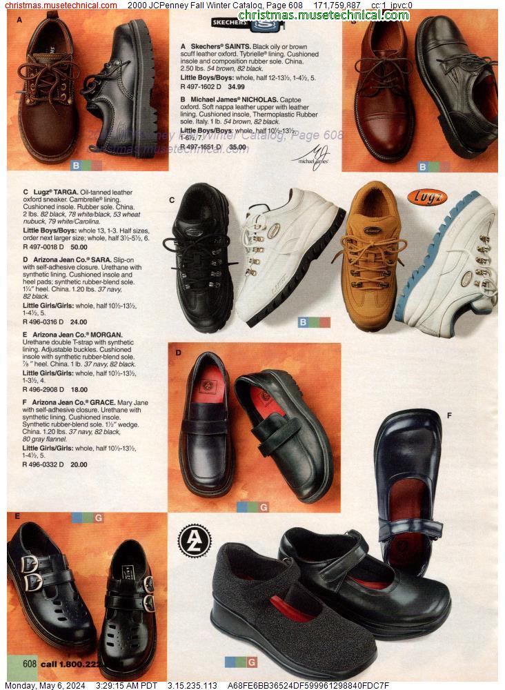 2000 JCPenney Fall Winter Catalog, Page 608