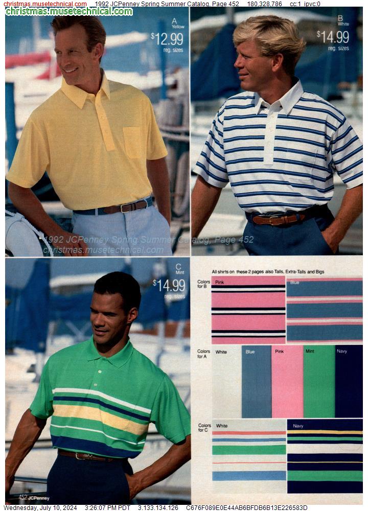 1992 JCPenney Spring Summer Catalog, Page 452