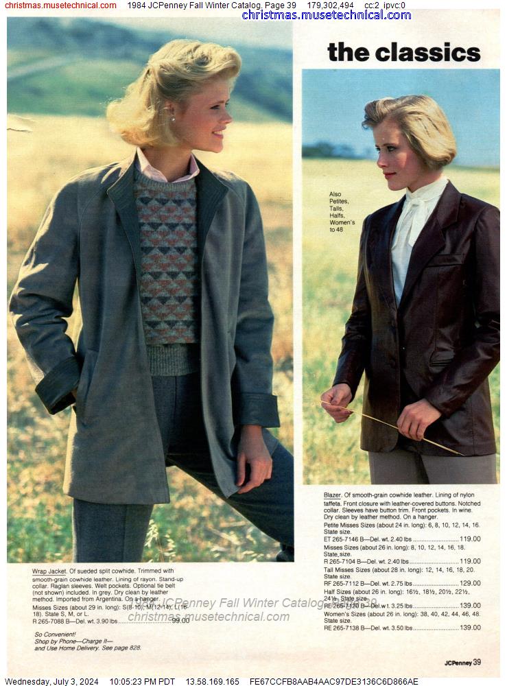 1984 JCPenney Fall Winter Catalog, Page 39