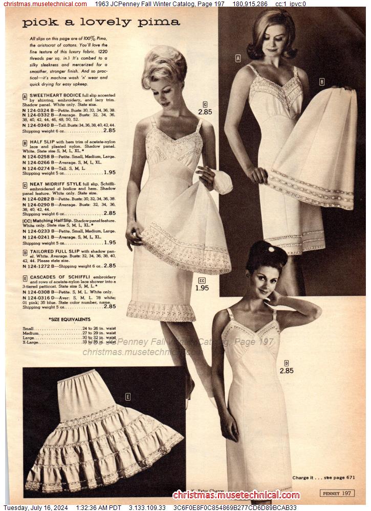 1963 JCPenney Fall Winter Catalog, Page 197