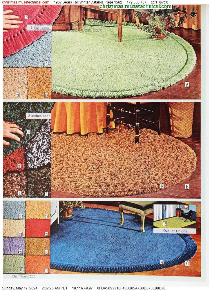 1967 Sears Fall Winter Catalog, Page 1562