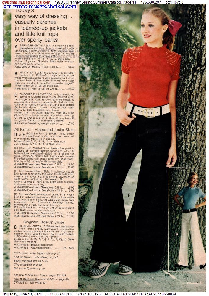 1973 JCPenney Spring Summer Catalog, Page 11