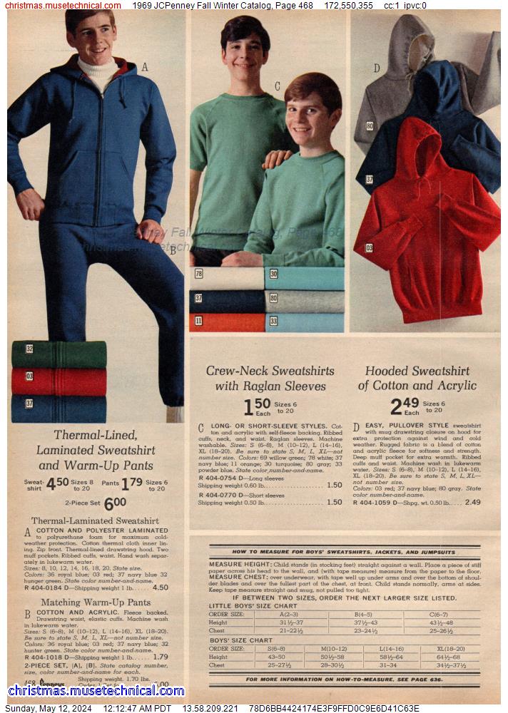 1969 JCPenney Fall Winter Catalog, Page 468