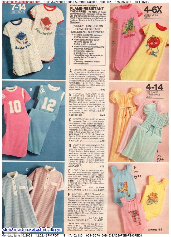 1981 JCPenney Spring Summer Catalog, Page 485