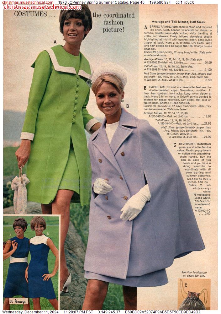 1970 JCPenney Spring Summer Catalog, Page 40