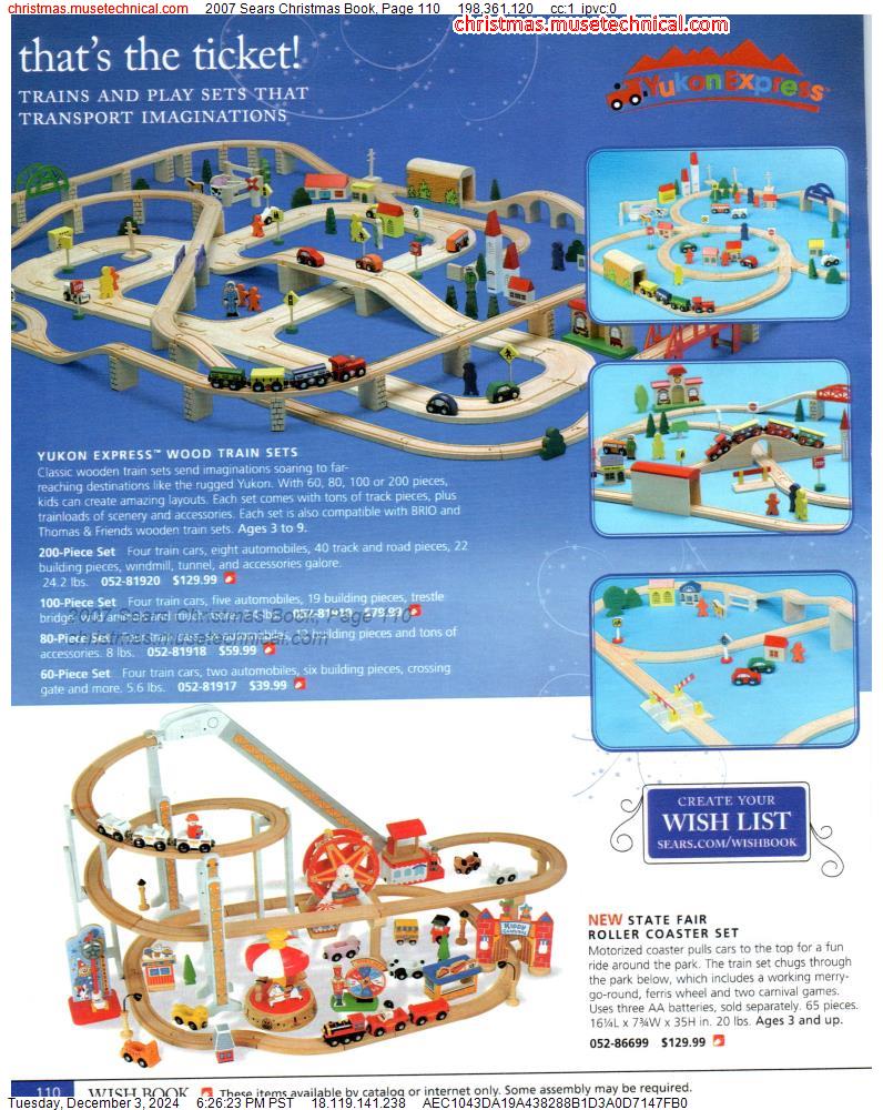 2007 Sears Christmas Book, Page 110