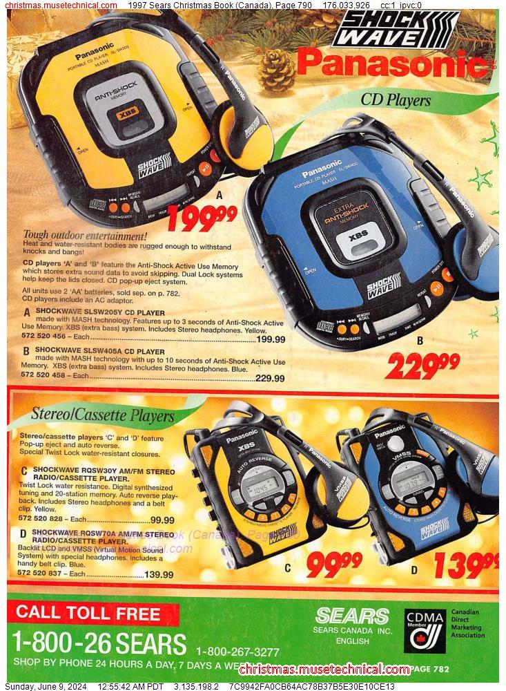 1997 Sears Christmas Book (Canada), Page 790