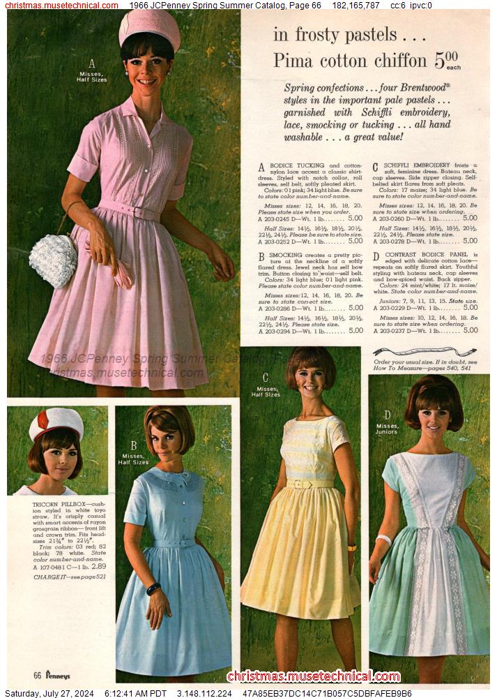 1966 JCPenney Spring Summer Catalog, Page 66