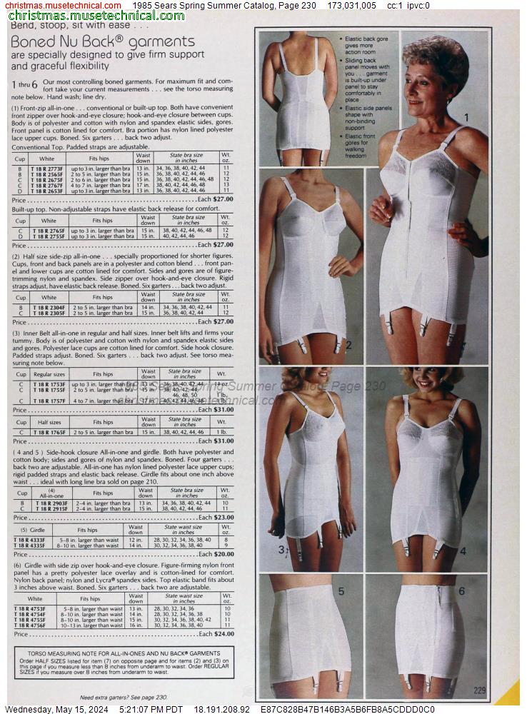 1985 Sears Spring Summer Catalog, Page 230