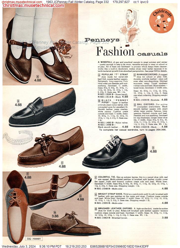 1963 JCPenney Fall Winter Catalog, Page 332