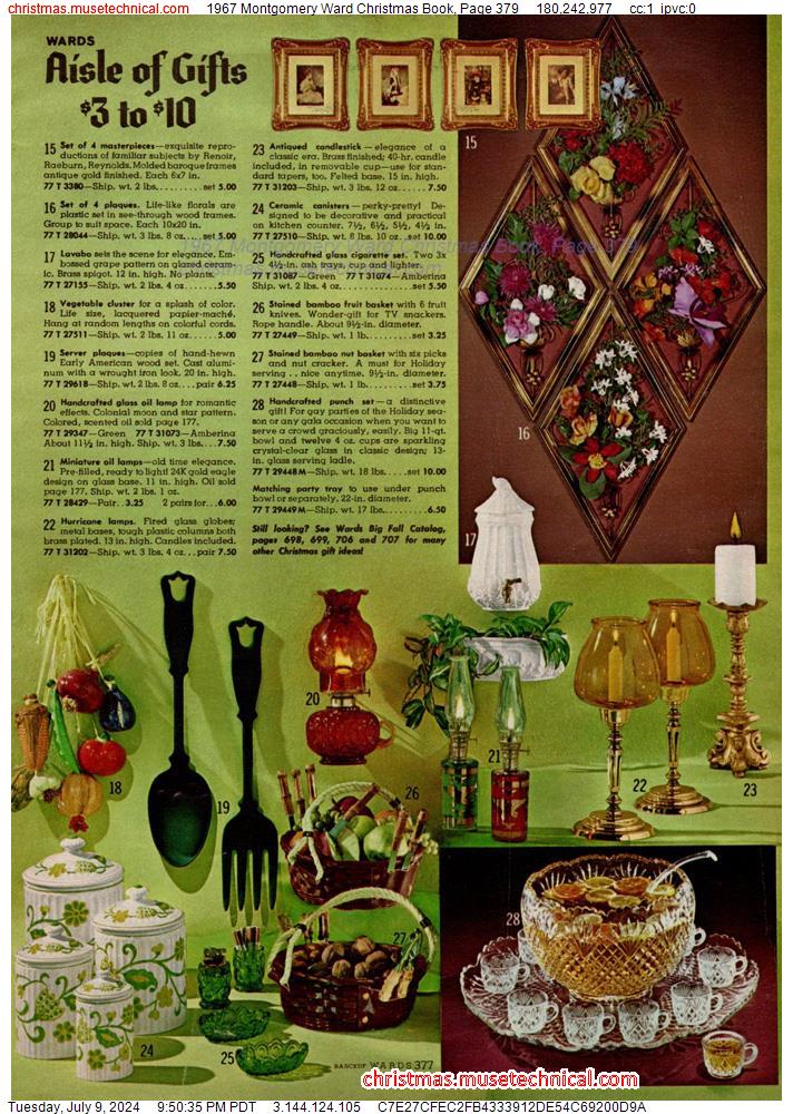 1967 Montgomery Ward Christmas Book, Page 379