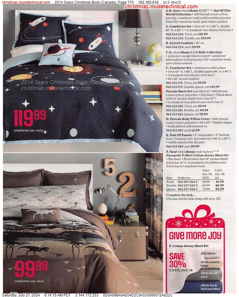 2014 Sears Christmas Book (Canada), Page 370