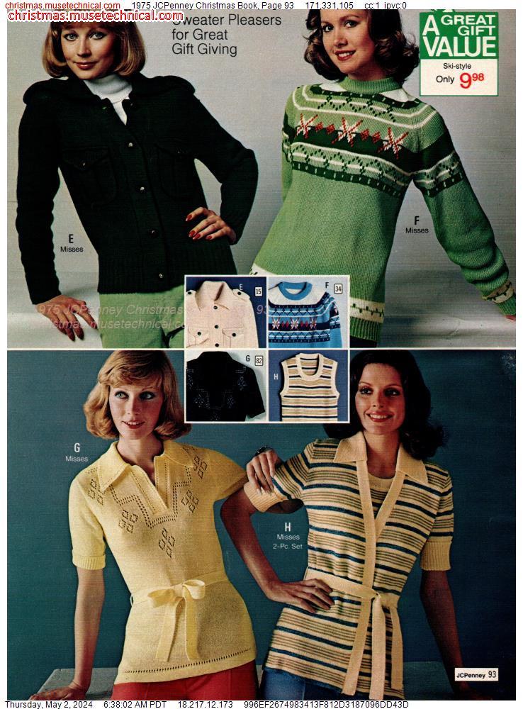 1975 JCPenney Christmas Book, Page 93