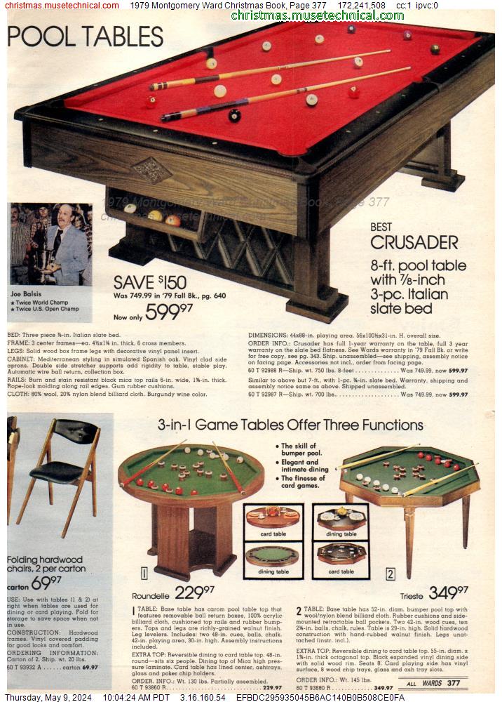 1979 Montgomery Ward Christmas Book, Page 377