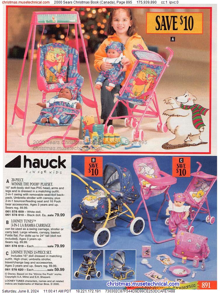 2000 Sears Christmas Book (Canada), Page 895
